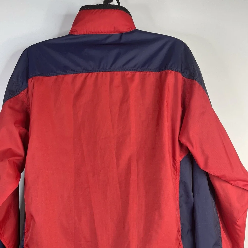 The North Face Jacket‎ Hydrenaline Men XL Red Navy Windbreaker Hooded Rain Lined